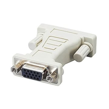 （まとめ）エレコム DVI-I変換アダプタ(ミニD-Sub15pin)メス-(DVI-I29pin)オス AD-D15FTDVM 1個【×3セット】