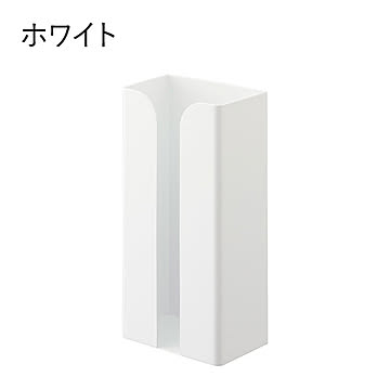 山崎実業 tower マグネットポリ袋&キッチンペーパーホルダー ホワイト 3773 3774