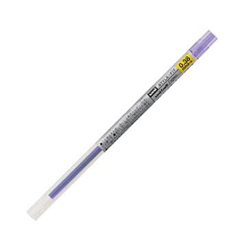 （まとめ） 三菱鉛筆 ゲルインクボールペンスタイルフィット 替芯 0.38mm バイオレット UMR10938.12 1セット（10本） ×5セット