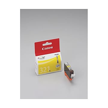 （まとめ） キヤノン Canon インクジェットカートリッジ BCI-321Y イエロー 1個入 【×3セット】
