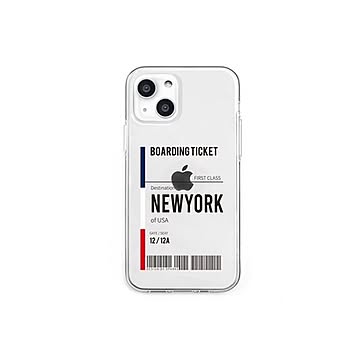 dparks ソフトクリアケース for iPhone 13 mini NEWYORK DS21129i13MN