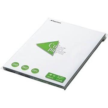 （まとめ） 長門屋商店 Color Paper B5 厚口 白 ナ-4301 1冊（100枚） ×10セット