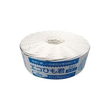 （まとめ）オリオト エコひも君みるく 径2mm×100m 1巻 021005【×10セット】