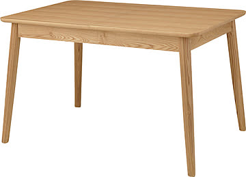 Coling エクステンションダイニングテーブル 木製 幅120〜150cm 単品