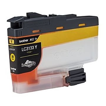 ブラザー工業 インクカートリッジ 大容量 （イエロー） LC3133Y