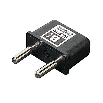 ミヨシ 海外電源プラグ変換アダプタ　Bタイプ  MBA-SB 管理No. 4951241137740