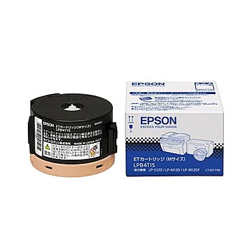 (まとめ）エプソン EPSON ETインクカートリッジ Mサイズ LPB4T15 1個【×3セット】