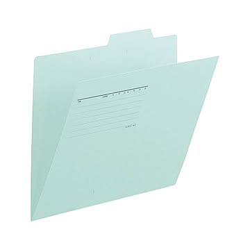 （まとめ） プラス 個別フォルダー FL-061IF A4E 青 10枚×10セット