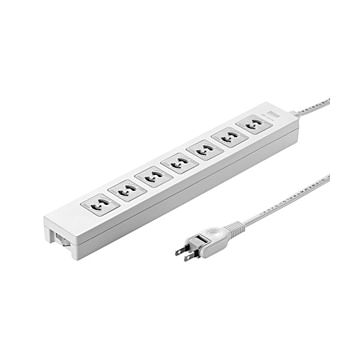 (まとめ)サンワサプライ 電源タップ TAP-F27-2Z×2セット