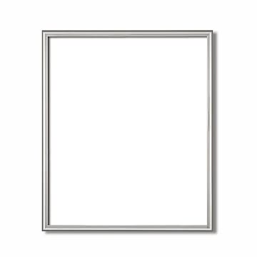 デッサン額縁/フレーム 【三三サイズ 606×455mm】 シルバー 壁掛けひも付き 化粧箱入り 5004