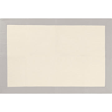 【BRID/ブリッド】Olika LINEN FRAME RUG 90×130 オリカ リネン フレームラグ