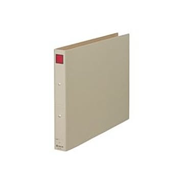 （まとめ）キングジム 保存ファイル 5303E A3E 30mm 灰／赤 【×6セット】