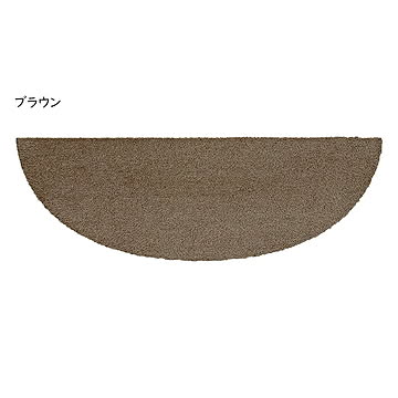 トイレマット 敷き分け ラウンド SELECT JUST FIT 20x60cm カキウチ