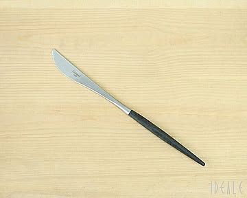 クチポール ゴア ブラック ステーキナイフ Cutipol GOA