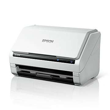 エプソン A4シートフィードスキャナー／両面同時読取／A4片面35枚／分（200／300dpi）／Wi-Fiモデル DS-571W
