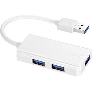 バッファロー（サプライ） USB3.0 バスパワー 3ポート ハブ ホワイト BSH3U100U3WHZ