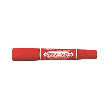 （まとめ） ゼブラ ハイマッキーケア つめ替えタイプ 赤 細字1.5〜2.0mm・太字6.0mm 【×30セット】