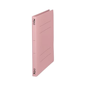 （まとめ） ビュートンジャパン フラットファイルPP A4タテ型 背幅18mm 内ポケット付き ピンク 【×20セット】