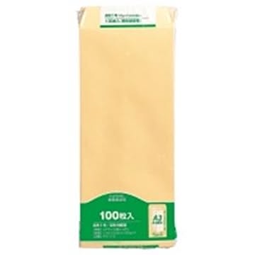 （まとめ）マルアイ 事務用封筒 PN-118 長1 100枚×5セット