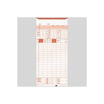 （まとめ）アマノ 標準タイムカードD 100枚入 【×3セット】