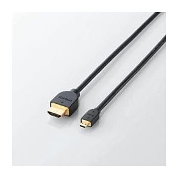 （まとめ）エレコム PC向けHDMIケーブル CAC-HD14EU15BK【×2セット】