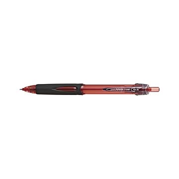 （まとめ） 三菱鉛筆 パワータンクスタンダード ノック式 （0.5mm） SN-200PT-05.15 赤 1本入 【×10セット】