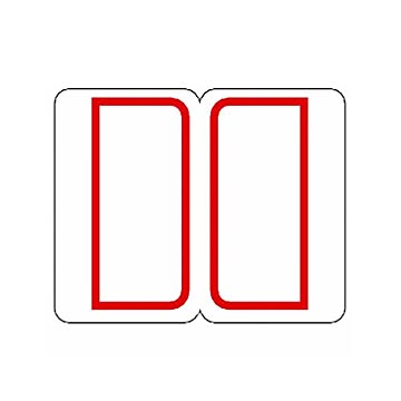 （まとめ） ライオン事務器 インデックスラベル18×25mm 赤 RS3 1パック（352片：16片×22シート） 【×30セット】