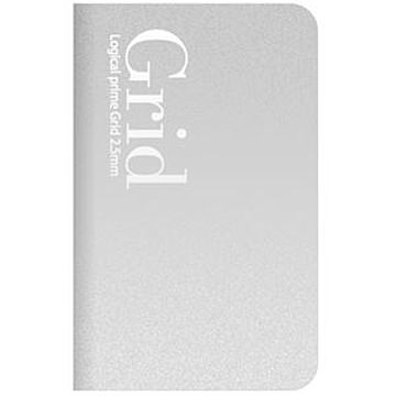 （まとめ） ロジカルプライムノート グリッド2.5 A6スリム／2.5mm方眼／120枚 NA601-15【×5セット】