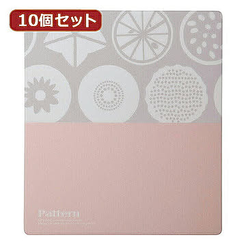 10個セットサンワサプライ パターンマウスパッド(フルーツ) MPD-216CX10 管理No. 4589452983476