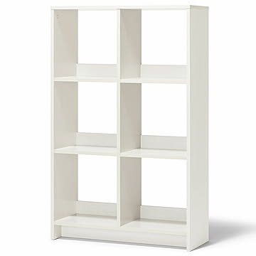 カラーボックス 3段 本棚 棚 ラック オープンラック シェルフ キューブボックス スリム おしゃれ 収納 一人暮らし アイリスオーヤマ HIROBIRO WOS-6 全2色