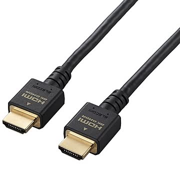 エレコム HDMIケーブル/HDMI2.1/5.0m/ブラック DH-HD21E50BK
