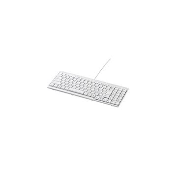 BUFFALO バッファロー USB接続 有線スリムキーボード ホワイト BSKBU14WHWH