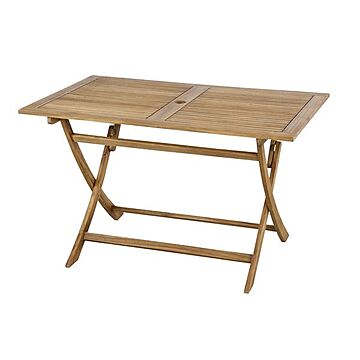折りたたみ式テーブル 【Nino】ニノ 木製(アカシア/オイル仕上) 木目調 NX-802