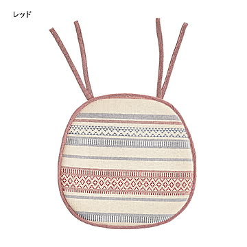 座布団 インド綿 馬蹄クッション テラ 43x41cm 萩原
