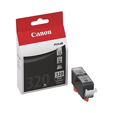 （まとめ） キヤノン Canon インクタンク BCI-320PGBK ブラック 2926B001 1個 【×4セット】