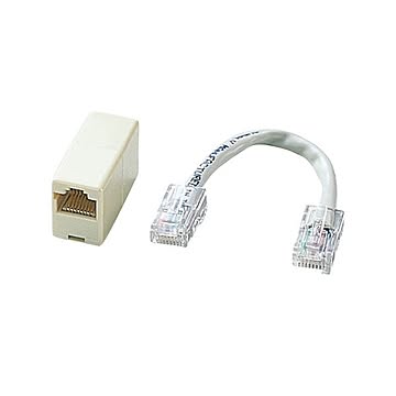(まとめ)サンワサプライ RJ-45クロス変換キット ADT-EX-CRSN×5セット