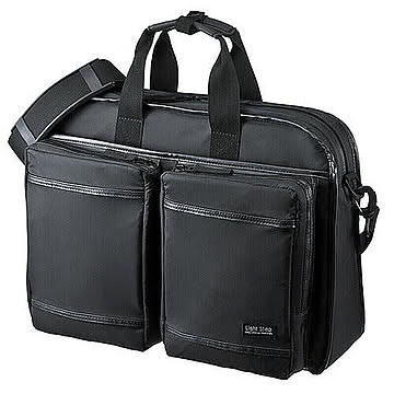 サンワサプライ 超撥水・軽量PCバッグ(3WAYタイプ) BAG-LW10BK 管理No. 4969887742433