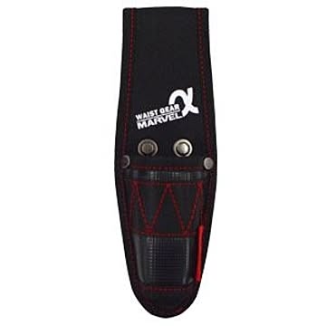 （まとめ）電工ポケット WAIST GEAR 【ペンチ差し×5セット】 レッド（赤） マーベル MDP-81AR