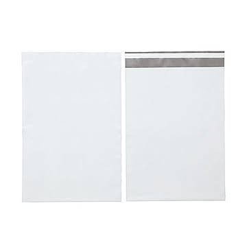 （まとめ） 今村紙工 ビニール宅配袋 大320×430+50mm PE-TL 1パック（100枚） 【×5セット】