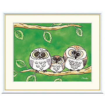 額絵 ともだち 日菜子 61x49.5cm 三幸