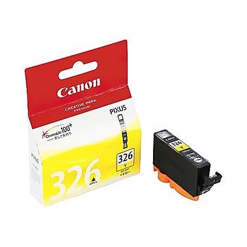 （まとめ） キヤノン Canon インクタンク BCI-326Y イエロー 4538B001 1個 【×4セット】