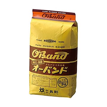 （まとめ） 共和 オーバンド #40 内径101.5mm 1kg入 GN-027 1袋 【×2セット】