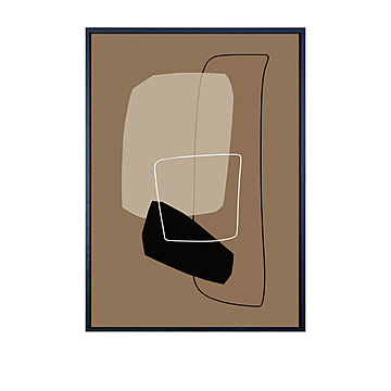 ART abstract アートポスター（フレーム付き） m12950