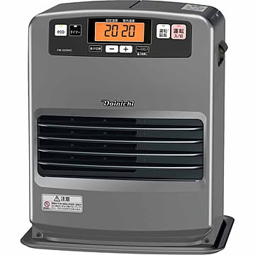 ダイニチ 石油FH・KCタイプ 木造9畳コンクリ12畳・タンク5L マットグレー FW-3325KC-H 【プラザセレクト】