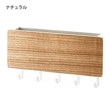 山崎実業 ホルダー付きマグネットキーフック リン RIN