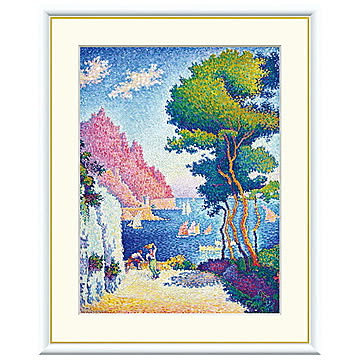 額絵 ノーリ岬 ポール・シニャック 61x49.5cm 三幸