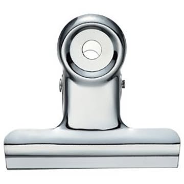 （まとめ） TANOSEE 目玉クリップ 中 口幅50mm 1箱（10個） 【×20セット】