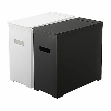 シンク下蓋付きゴミ箱 (2個組アソート) UNDER SINK TRASH CAN WITH LID 45リットル/ゴミ箱
