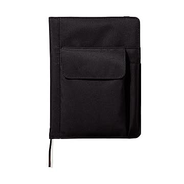 （まとめ） SMART FIT カバーノート A5ブラック ×5セット