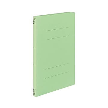 コクヨフラットファイルV(樹脂製とじ具) A4タテ 150枚収容 背幅18mm 緑 フ-V10G1セット(100冊:10冊×10パック)
